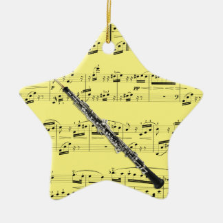 Oboe - wählen Sie Ihre Farbe aus Keramik Ornament