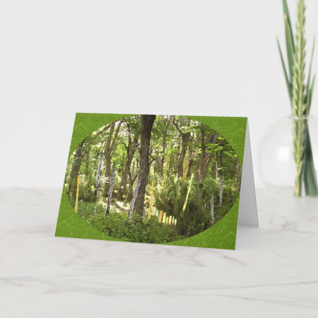 Oboe Wald Karte (Vorderseite)