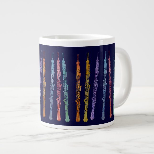 Obosenband Jumbo-Tasse (Vorderseite Rechts)