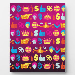 Obre donald trump fotoplatte