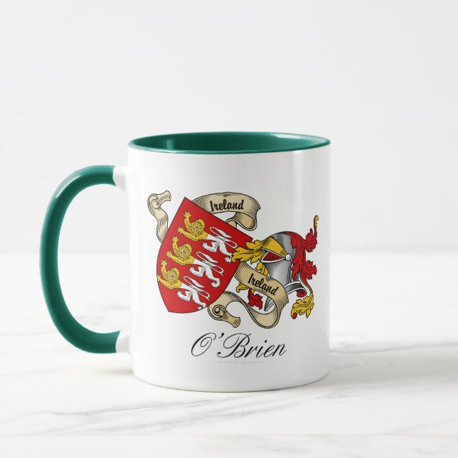 O'Brien Crest Tasse (Links)