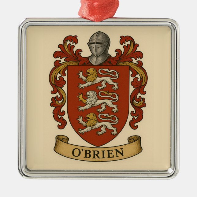 O'Brien Familienwappen Ornament (Vorne)