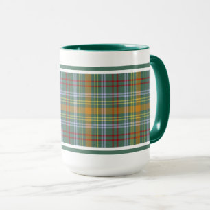 O'Brien Tartan Muster farbenfroh irisch Kariert Tasse