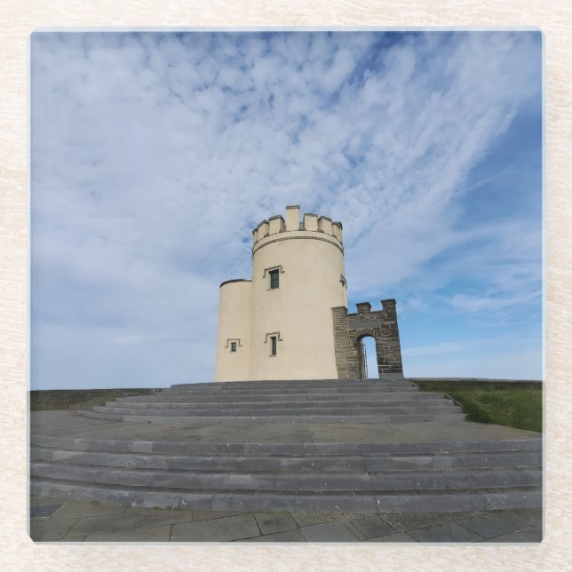O'Brien's Tower Ireland Glass Coaster Glasuntersetzer (Vorderseite)