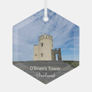 O'Brien's Tower Ireland Souvenir Ceramic Ornament Aus Glas