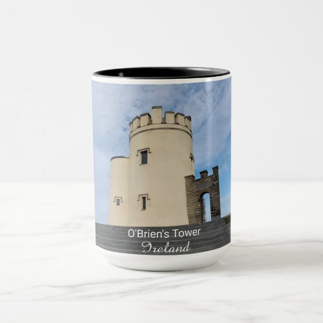 O'Brien's Tower Ireland Souvenir Coffee Cup Tasse (Zentrum)