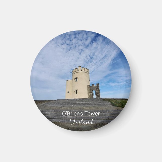 O'Brien's Tower Ireland Souvenir Magnet (Vorne)