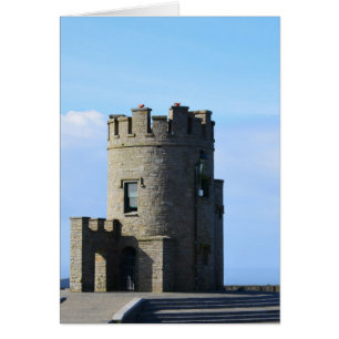O'Briens Turm auf den Klippen der Moher