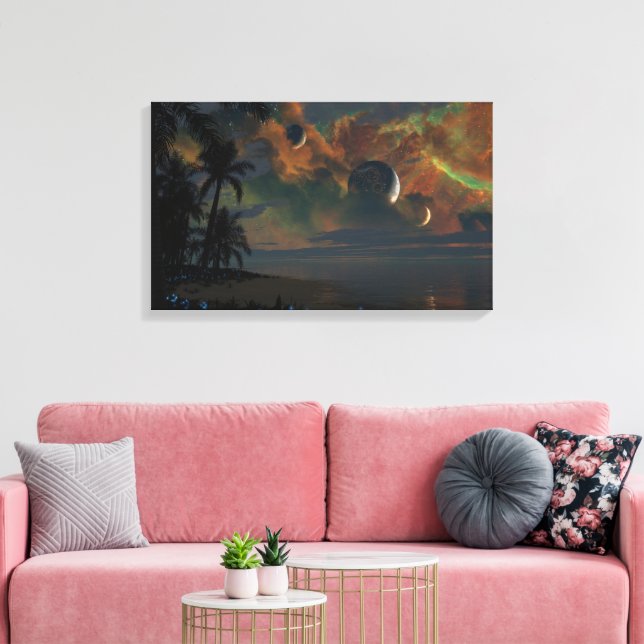 Obscura (Ufer) Leinwanddruck (Insitu (Wohnzimmer))