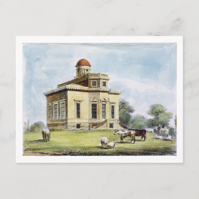 Observatorium, Richmond Gardens, Teller 14 von "Ke Postkarte (Vorderseite)