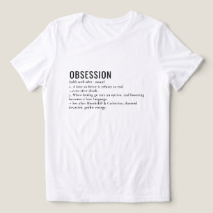 Obsession literarisches Gothic Definition T-Shirt Tri-Blend Shirt
