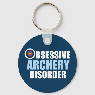 Obsessive Archery Disorder Funny Archer Schlüsselanhänger