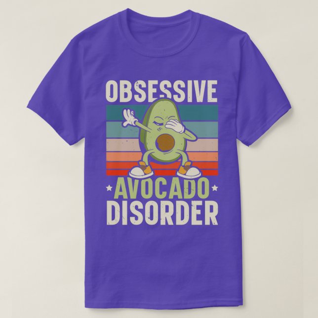 Obsessive Avocado-Störung Guac Guacamole Keto T-Shirt (Design vorne)