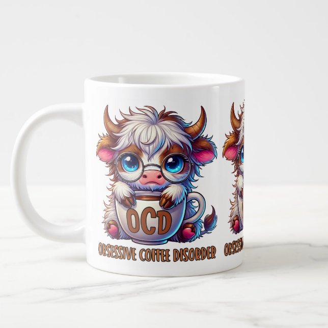 Obsessive Coffee Disorder  Jumbo-Tasse (Links)