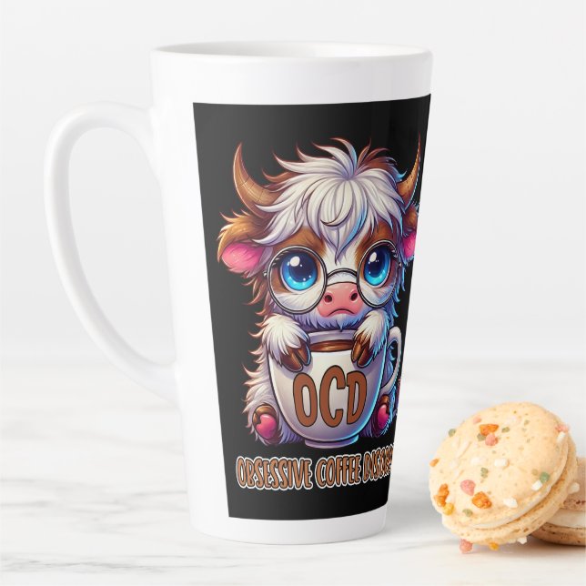 Obsessive Coffee Disorder  Milchtasse (Beispiel)