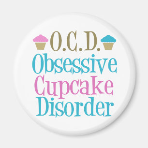 Obsessive Cupcake-Störung Magnet