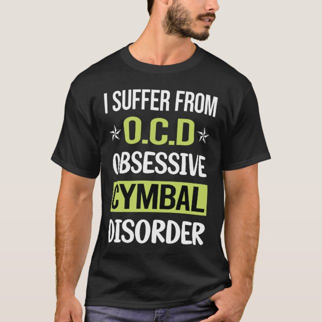 Obsessive Liebe Cymbals Cymbal T-Shirt (Vorderseite)
