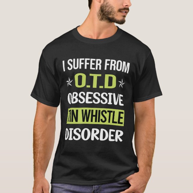 Obsessive Liebe Tin Whistle Flageolet T-Shirt (Vorderseite)