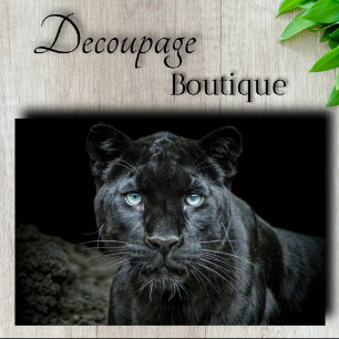Obsidian Augen Decoupage Seidenpapier