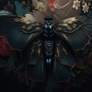 Obsidian Flug Seidenpapier