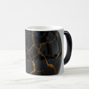 Obsidian Kintsugi Sphere Verwandlungstasse