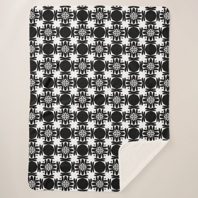 Obsidian-Medaillon Sherpadecke (Vorderseite)