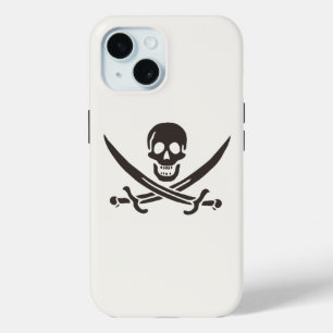 Obsidian-Schädel-Schwerter Piratenflagge von Calic Case-Mate iPhone Hülle