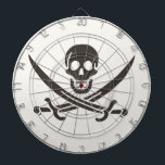 Obsidian Skull Schwerter Pirate Flag Calico Jack Dartscheibe<br><div class="desc">Eine niedrige Knurrschwache murrte über die Wellen, nicht vom Sturm, der am Horizont braute, sondern vom Kehle von Captain Jack. Seine dunklen Augen, die normalerweise mit Unfug glänzten, hielten einen rohen Schimmer, als er das nähernde Schiff beobachtete. Die "Rache", sein Abhang, hitzte leicht im knackigen Wasser, sein schwarzer Rumpf einen...</div>