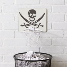 Obsidian Skull Schwerter Pirate Flag Calico Jack