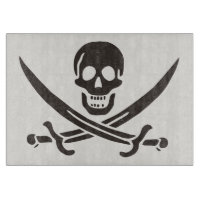Obsidian Skull Schwerter Pirate Flag Calico Jack