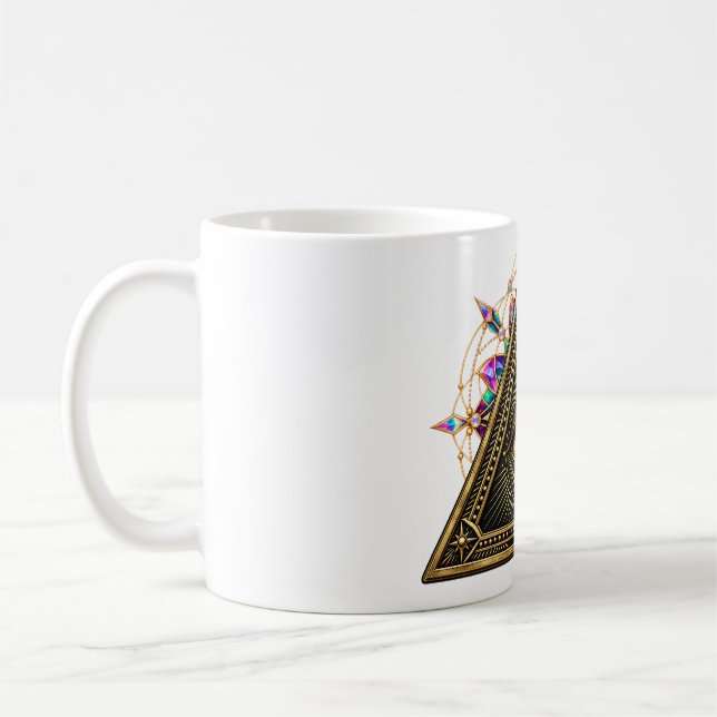 Obsidian Triad Eye Kaffeetasse (Links)