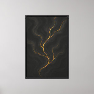 Obsidian Whispers Leinwanddruck