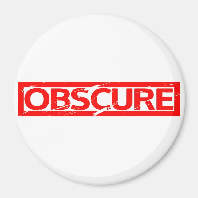 Obskure Briefmarke Magnet (Vorne)
