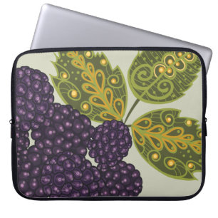 Obst Blume Cool Niedlich Girly Retro Floral Laptopschutzhülle