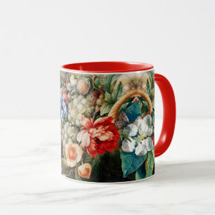 OBST, BLUME, GRAPEN, HÖCHSTEN, flämische Blüten Tasse