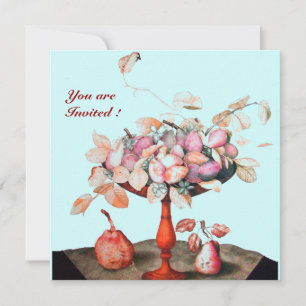 OBST/BLUME, PRUNES UND BLÄTTER DER SAISON EINLADUNG