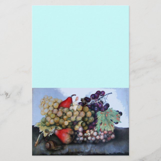 OBST DER JAHRE 1 - KUPPEN UND FARBEN BRIEFPAPIER (Vorderseite)