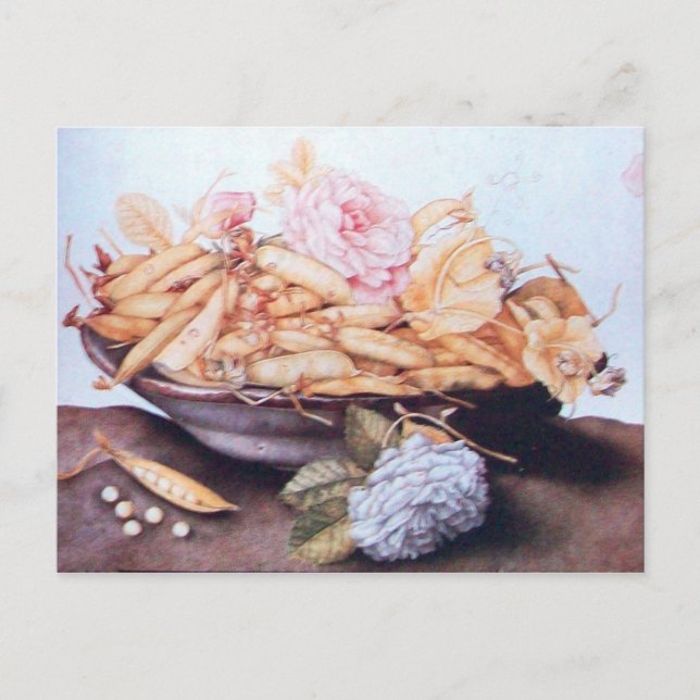 OBST DER SAISON 6 - BÄNE UND ROSE POSTKARTE (Vorderseite)