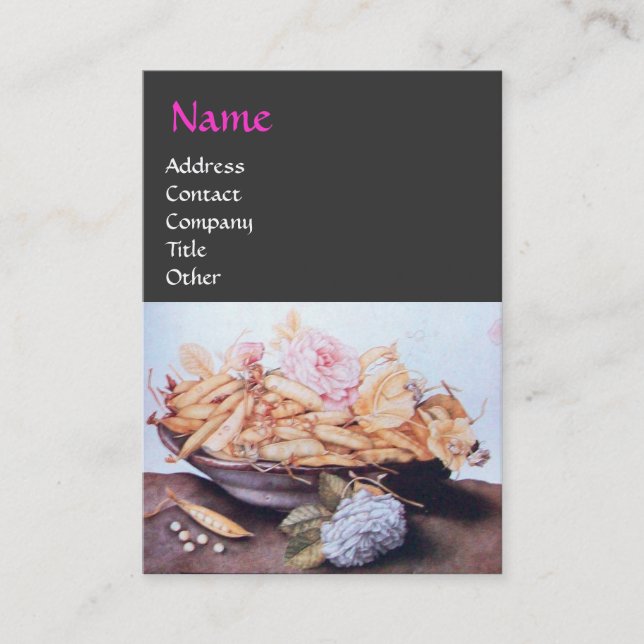 OBST DER SAISON 6 - BÄNE UND ROSE VISITENKARTE (Vorderseite)