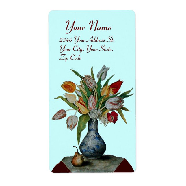 OBST DER SAISON - TULIPS blau (Vorne)