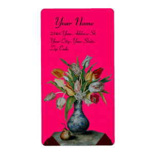 OBST DER SAISON - TULIPS, Fuchsia