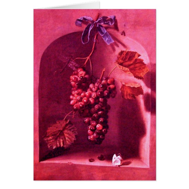 OBST DER SAISON - WOHLSTAND braun fuchsienrosa rot (Vorne)