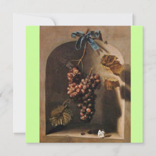 OBST DER SAISON - WOHLSTAND, gelb-braun Einladung