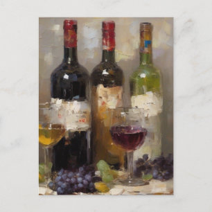 Obst der Weinpostkarte Feiertagspostkarte