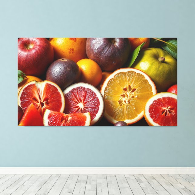 OBST DES LEBENS 6 LEINWANDDRUCK (Insitu (Holzboden))