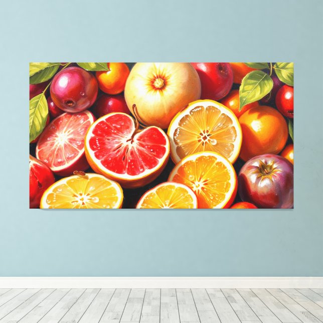 OBST DES LEBENS 7 LEINWANDDRUCK (Insitu (Holzboden))