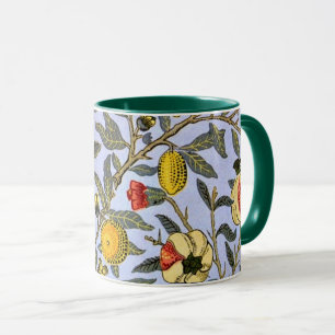 Obst, ein William-Morris-Muster, Tasse