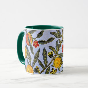 Obst, ein William-Morris-Muster, Tasse
