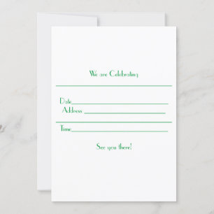 Obst-Einladung Party Einladung