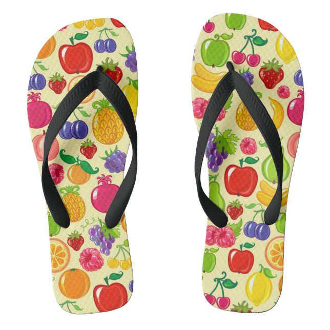 Obst Flip Flops (Fußbett)